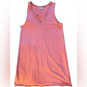 Z Supply Sleeveless T-Shirt Mini Midi Dress Size Small